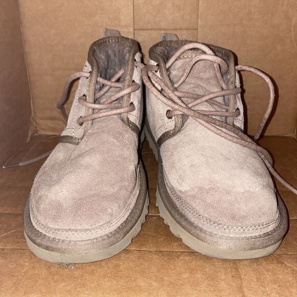 UGG Neumel Shearling Chukka Sand Beige Suede Boots 1094269 US Sz 7 UK 5 EU 38 24 main image 16